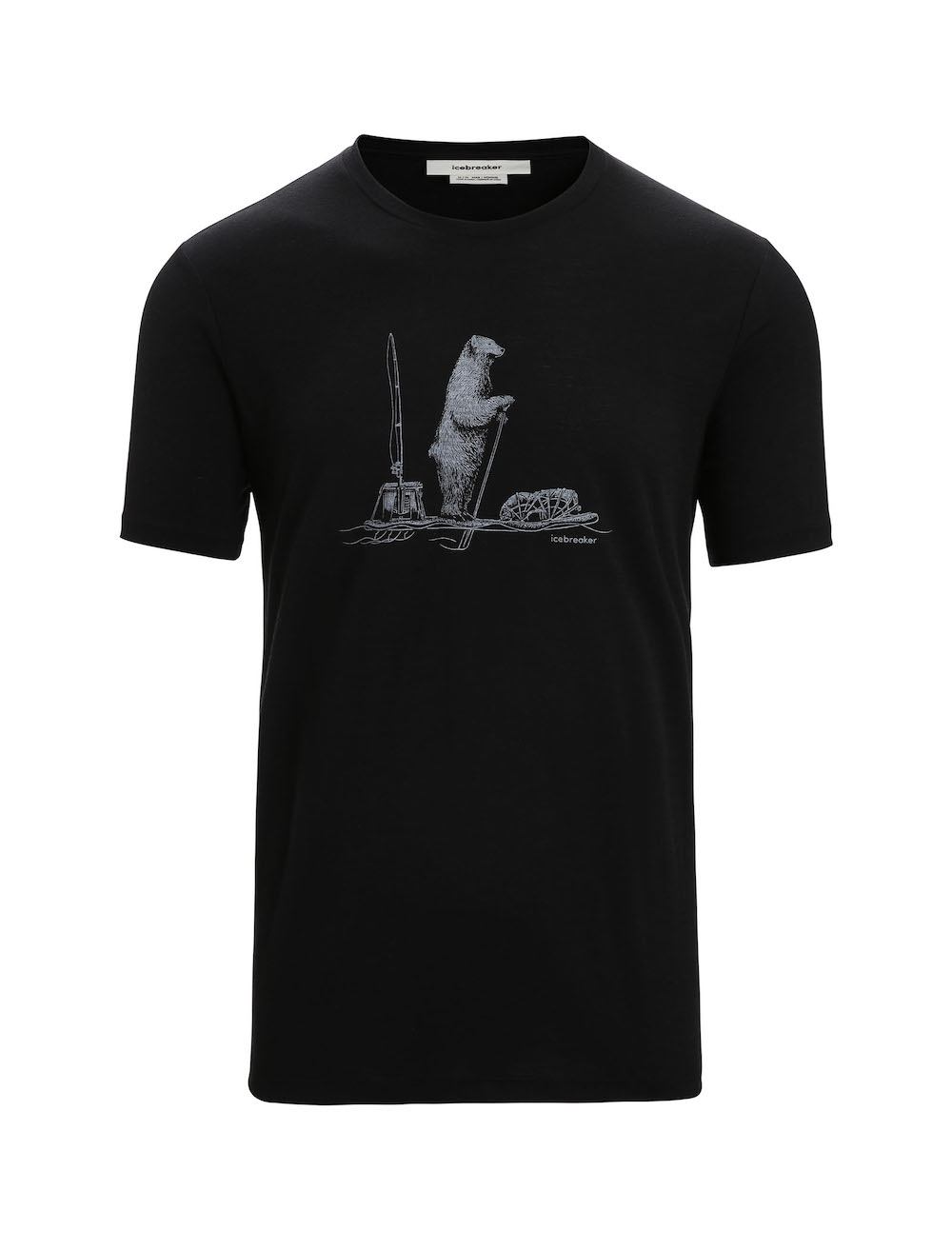 Icebreaker - Men Tech Lite II SS Tee Polar Paddle, T-Shirt