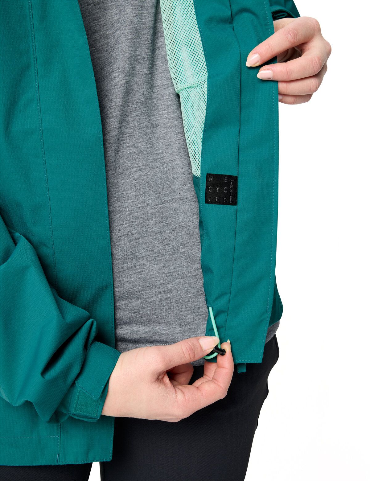 Vaude-Womens-Escape-Light-Jacket-03895-Fjord-Green-Detail-1