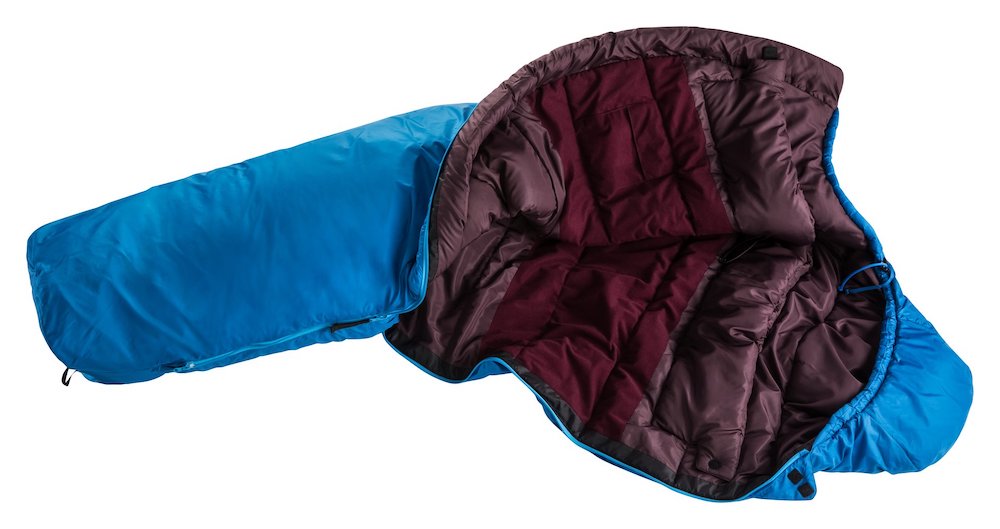 Deuter - Orbit 0° SL / Zip left, Kunstfaserschlafsack für Frauen