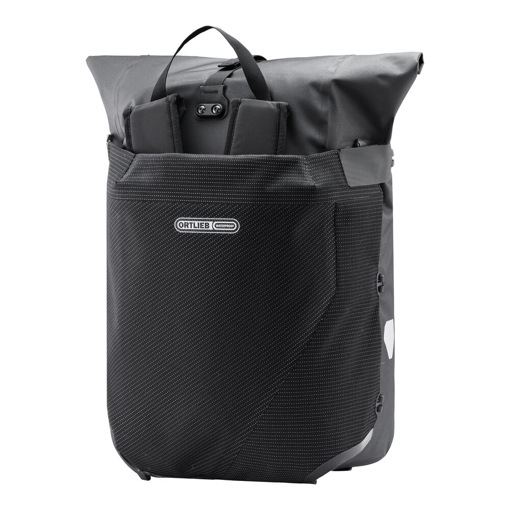 ORTLIEB - Vario PS 26 High Vis, hochreflektierender Rucksack mit Radtaschentragesystem