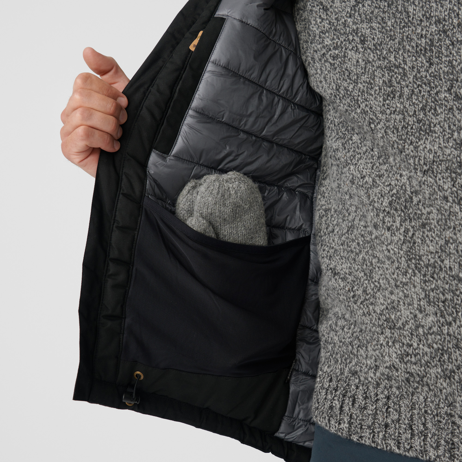 Fjällräven Skogsö Padded Jacket M Detailansicht - Innenseite