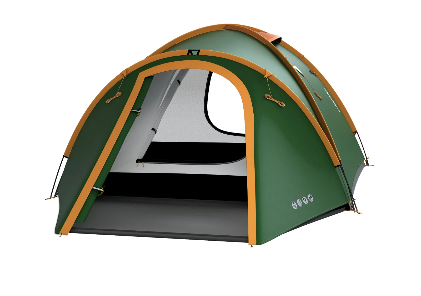 Husky-Bizon-3-4-Classic-Green-Offen