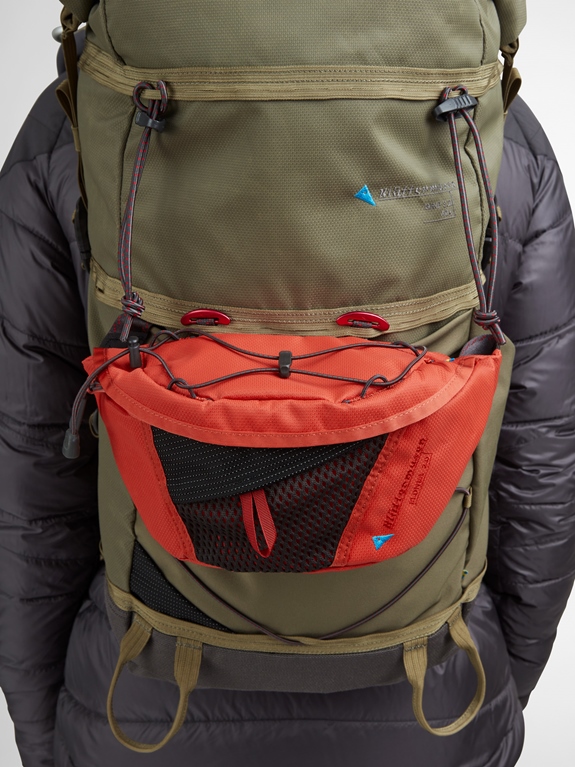 Klättermusen Eldner 2.0 Lumbarpack Molten Lava Detailansicht 8