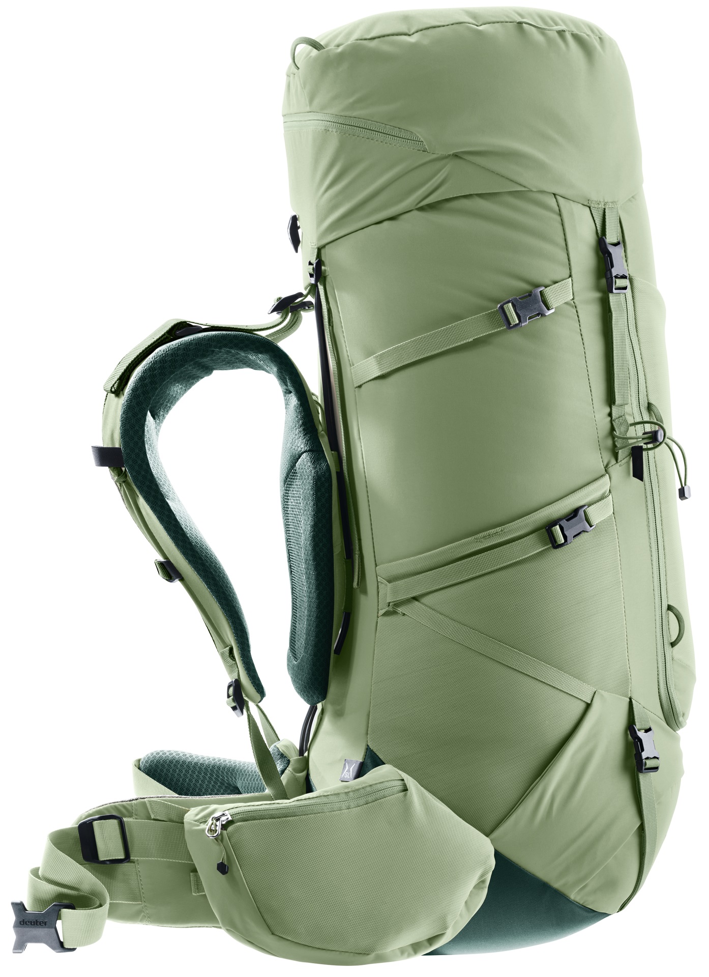 Deuter-Aircontact-Core-55-10-SL-Grove-Ivy-Seitenansicht