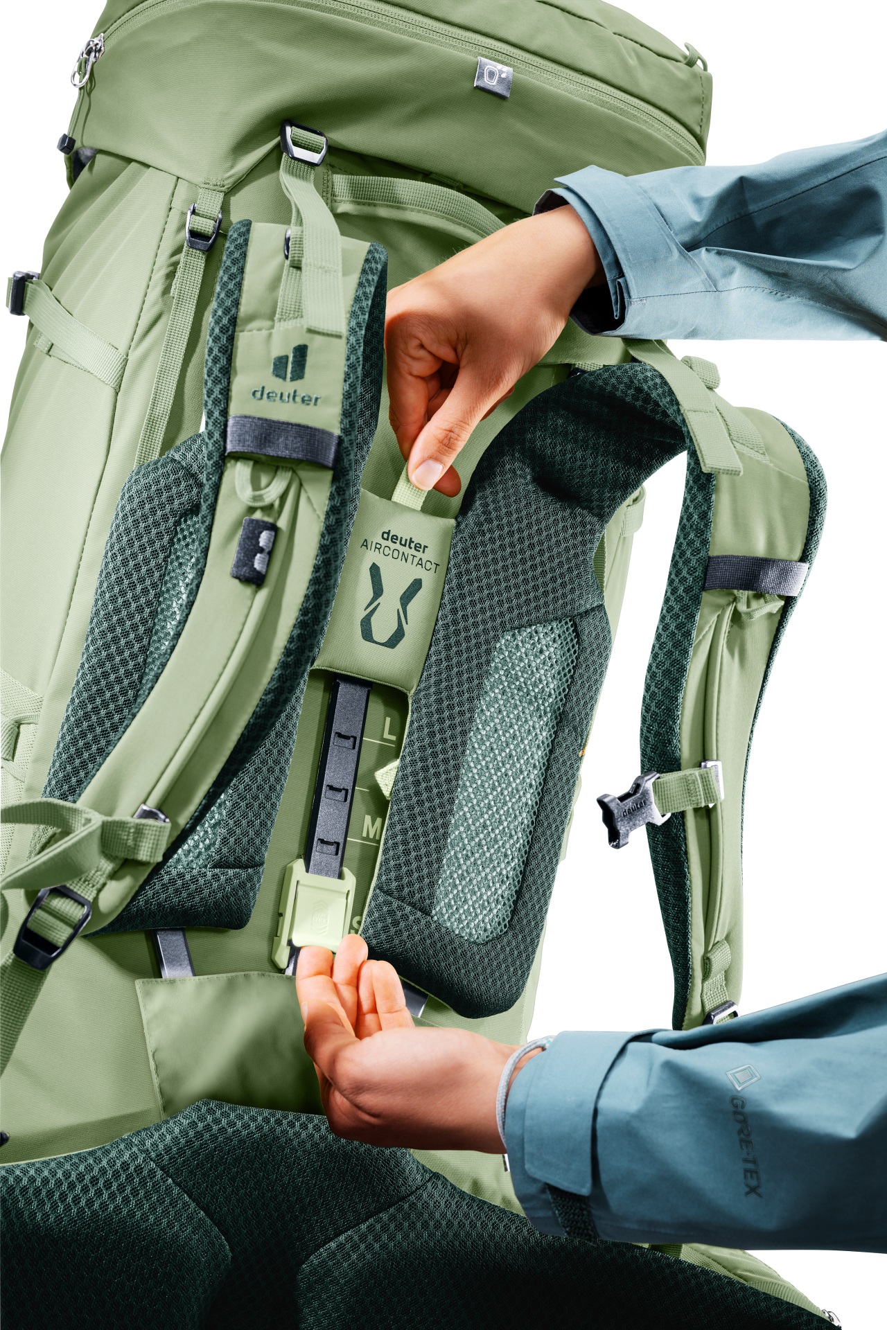 Deuter-Aircontact-Core-55-10-SL-Grove-Ivy-Tragesystem