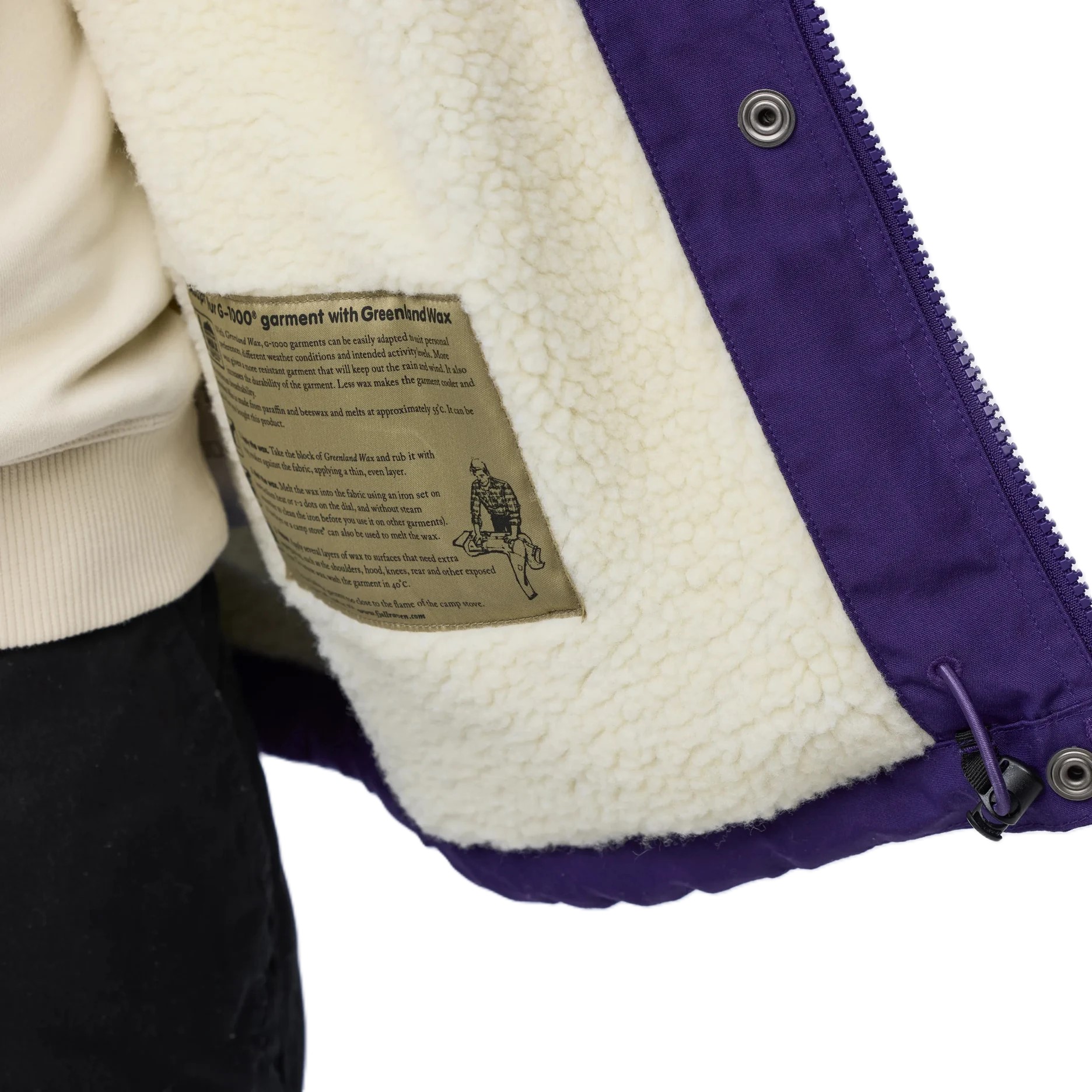 Fjallraven-Vardag-G-1000-Pile-Jacket-W-14500194-425-Dark-Violet-Detail-2