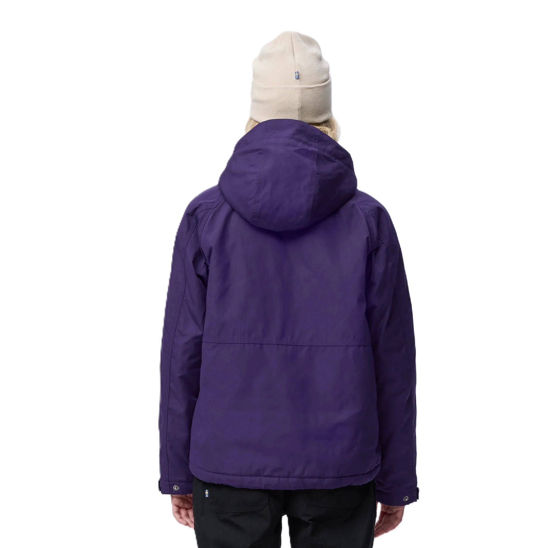 Fjallraven-Vardag-G-1000-Pile-Jacket-W-14500194-425-Dark-Violet-Modelansicht-2
