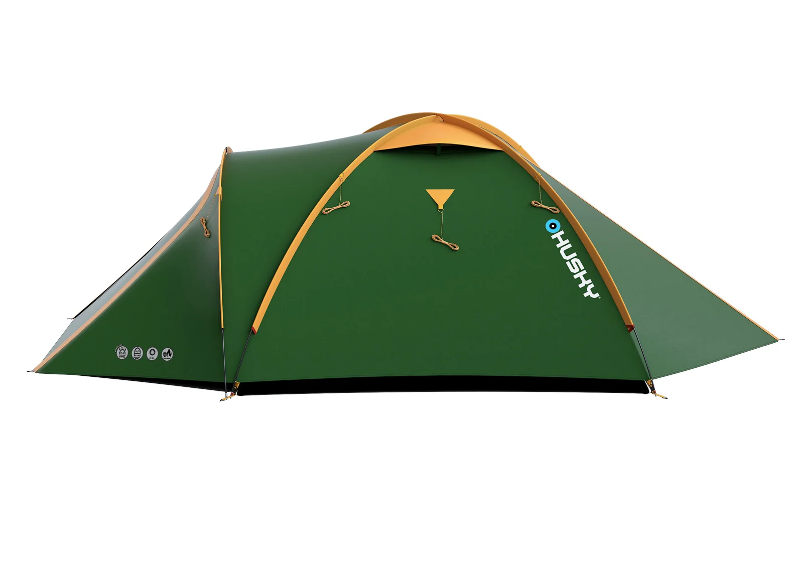 Husky-Bizon-3-4-Classic-Green-Seitenansicht