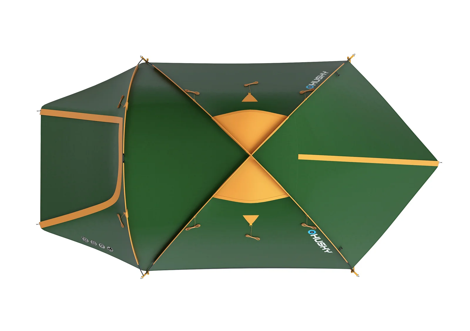 Husky-Bizon-3-4-Classic-Green-Oben