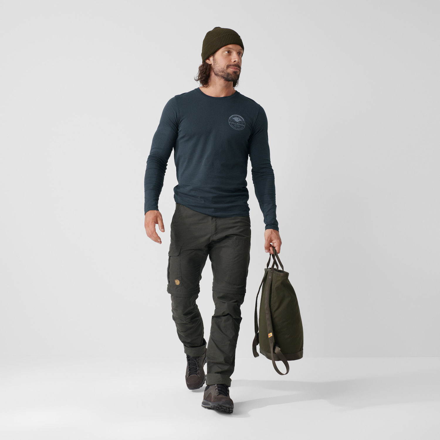 Fjällräven Karl Pro Zip-Off Trousers M Modelansicht 1