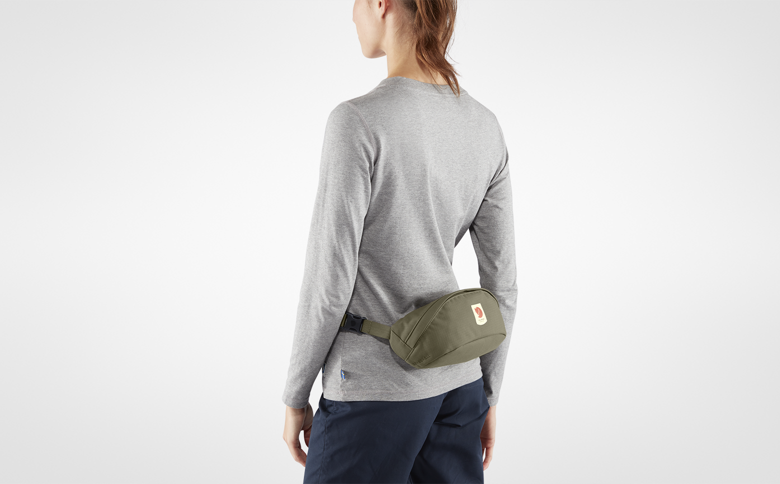 Fjällräven Ulvö Hip Pack Medium Tragevariante 3
