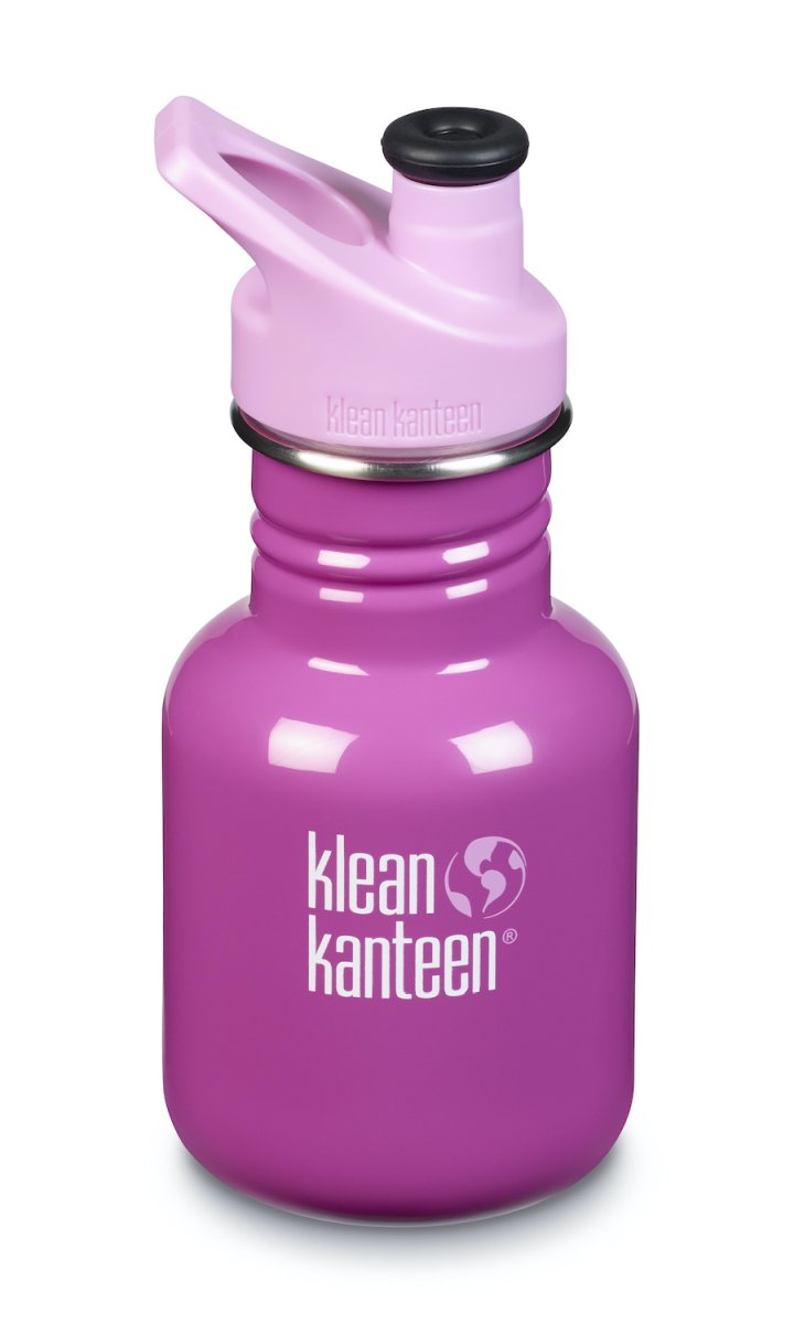 Klean Kanteen Kid Classic, einwandig, Sport Cap - Trinkflasche für Kinder