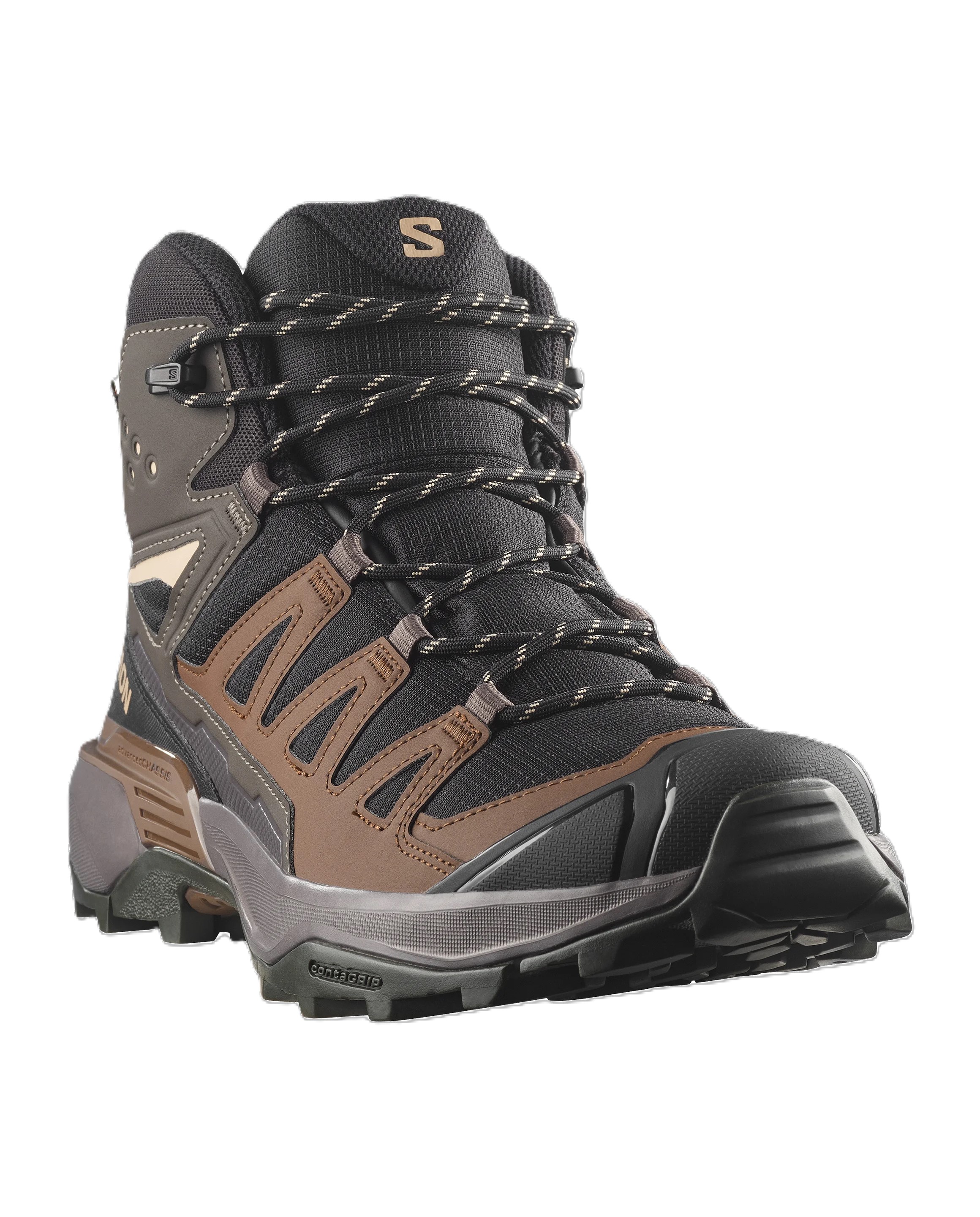 Husky-Onlinestore-Salomon-X-Ultra-360-MID-GTX-L45473200-Black-DarkGullGray-DarkEarth-Frontansicht