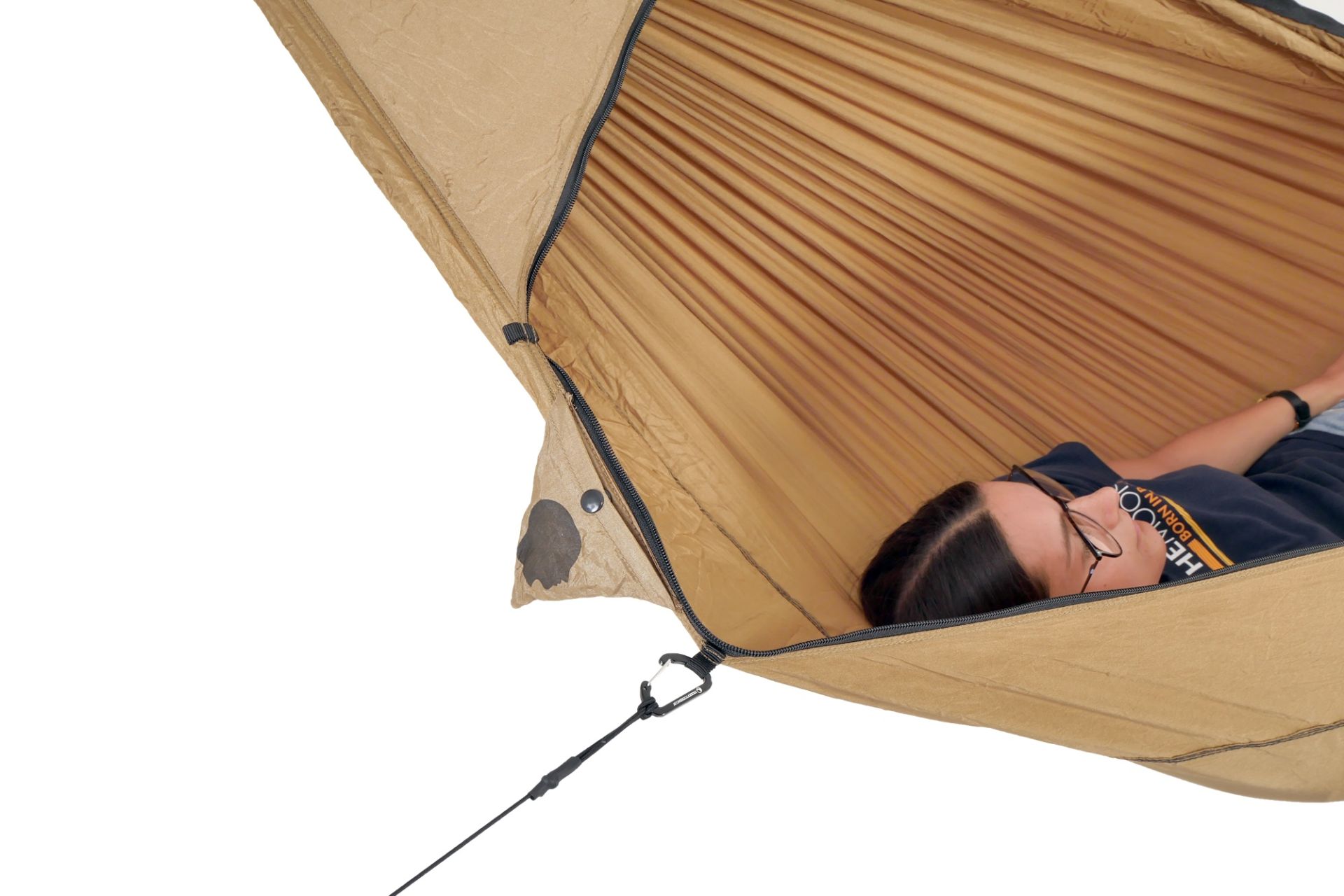 Husky-Onlinestore-Ticket-To-The-Moon-Pro-Hammock-Brown-Kopfbereich