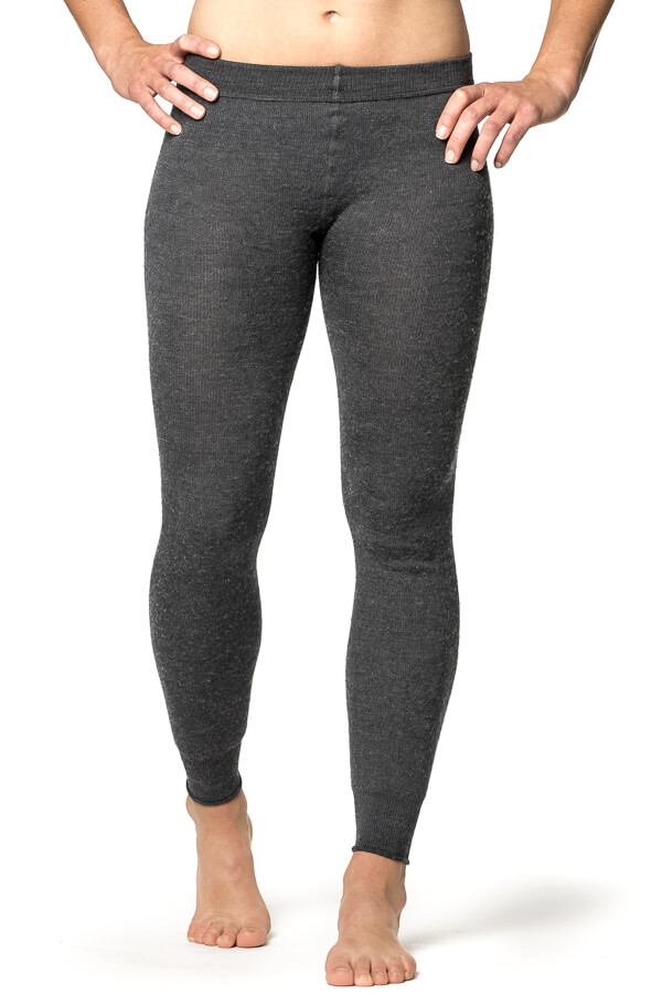 Woolpower Long Johns 200 Grey Vorderansicht 2