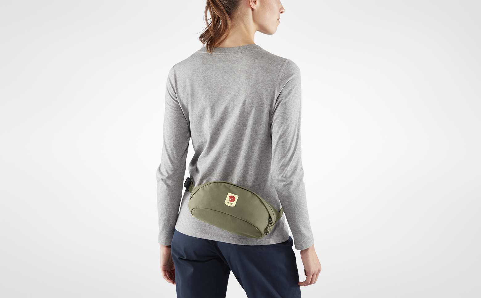 Fjällräven Ulvö Hip Pack Medium Tragevariante 2