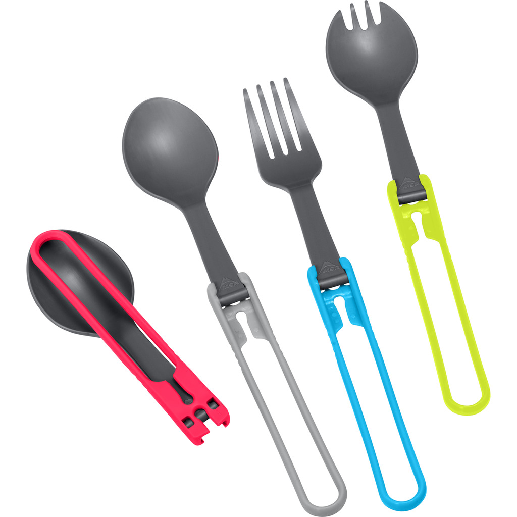 MSR - Folding Spoon & Fork Kit, Klappbesteck